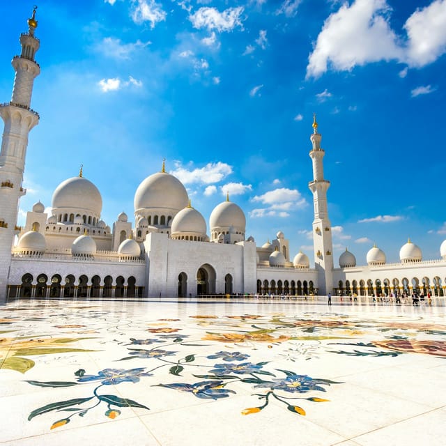 Sheikh Zayed Mosque Tour & Ferrari World from Abu Dhabi - Photo 1 of 3